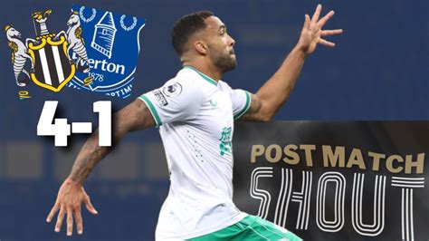 Nufc Live Match Reaction Everton V Newcastle United Youtube