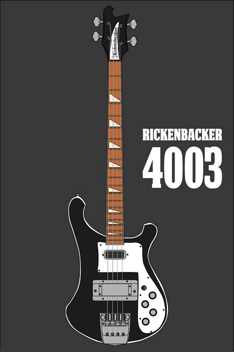 Rickenbacker 4003 Bass by Pullerwhip on DeviantArt