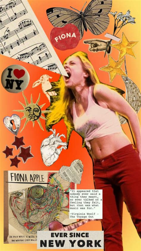 Fiona Apple Myfirstshuffle Aesthetic Love Collage Moodboard