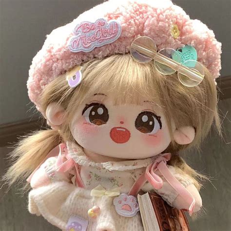 Sweet Cm Cotton Doll Naked Doll Clothes Suit Attribute Plush Doll Humanoid Doll Girls Gifts