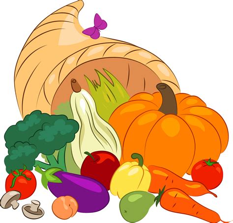 Thanksgiving Cornucopia Vector Art, Icons, and Graphics for Free - Clip Art Library