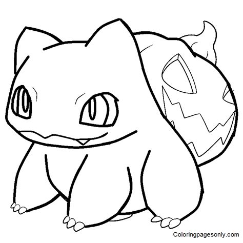 44 Pokemon Halloween Coloring Pages ColoringPagesOnly