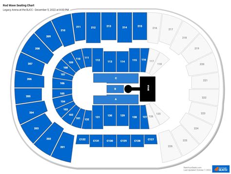 Legacy Arena At The BJCC Seating Chart RateYourSeats