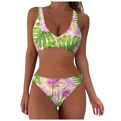 ZMHEGW Womens Swimsuits Tankini Fashion Sexy Bikini Cute Girl Style