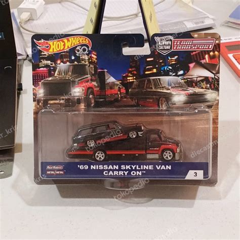 Jual Hot Wheels Premium Team Transport Nissan Skyline Van Carry On Advan Jakarta Utara