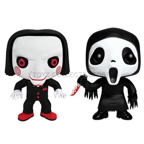 Funko Pop Horror Movies Saw Billy Scream Ghostface Action