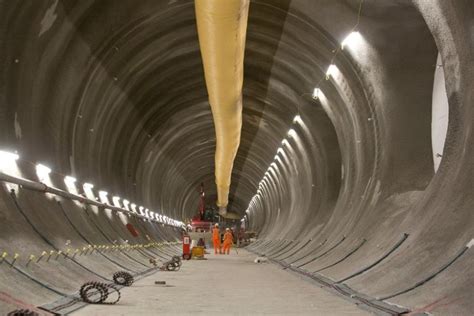 26 miles of tunnel completed for Crossrail link