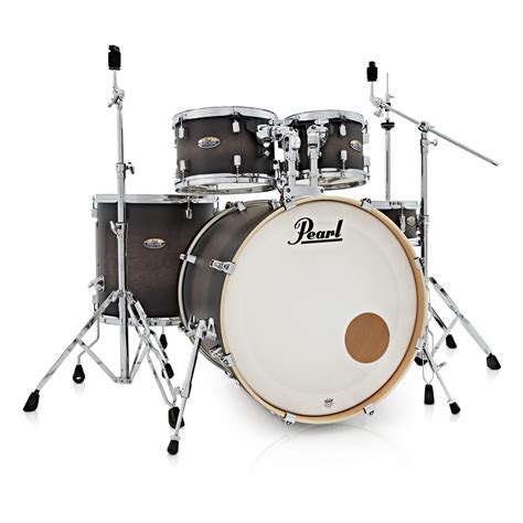 Pearl Decade Maple Am Fusion W Hardware Pack Satin Blackburst At