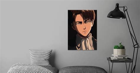 Levi Ackerman AOT Poster By Qreative Displate Poster Prints