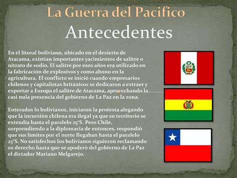 La Guerra Del Pacifico Ppt