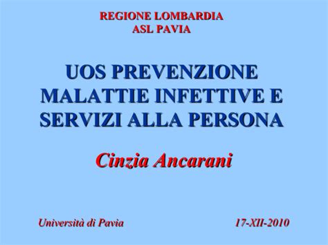 Prevenzione Malattie Infettive