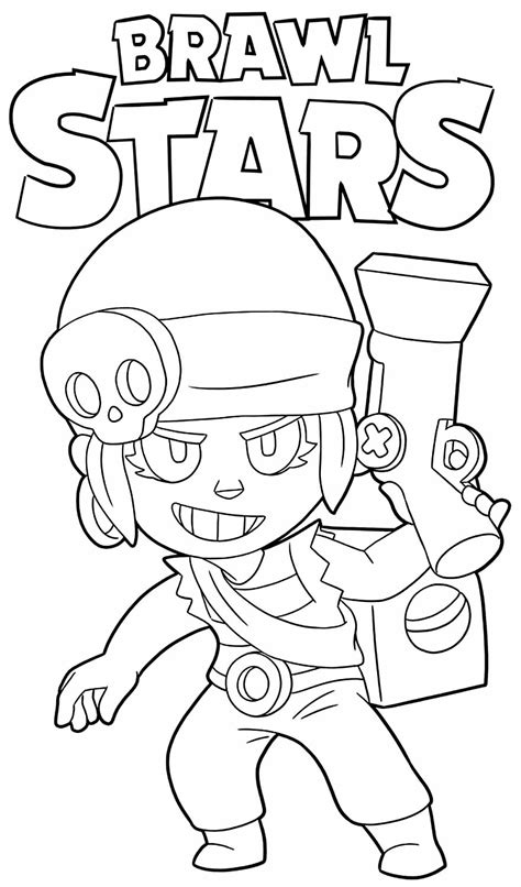 Desenhos Para Imprimir E Colorir Do Brawl Stars My Xxx Hot Girl