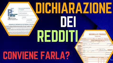 Dichiarazione Dei Redditi Chi Deve Farla E Quanto Conviene Farla