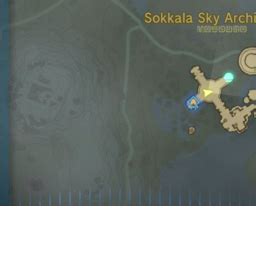 Totk Sokkala Sky Archipelago Shrine Location Map Eurogamer Net