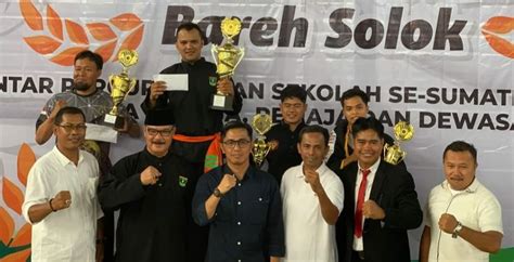 Kejurda Pencak Silat Bareh Solok Perguruan Sakato Semen Padang