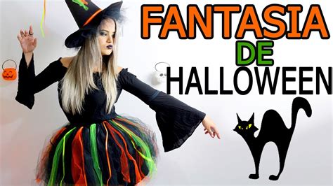 Como fazer Fantasia de Halloween de bruxa DIY Faça você mesma YouTube