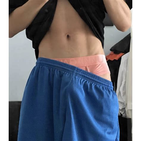 Cueca Moda Masculina Cintura Baixa Calcinha Gay Big U Homem Elevação Do Quadril Alta Qualidade