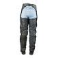 Naked Gray Cowhide Leather Chaps BNC Bikers Network