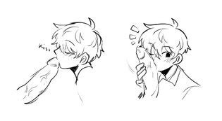 Nerd Blowjob Challenge Jock Nerd Refrainbow Luscious Hentai Manga Porn