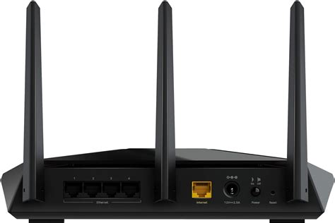 Best Buy NETGEAR Nighthawk AX2400 Dual Band Wi Fi Router Black RAX30