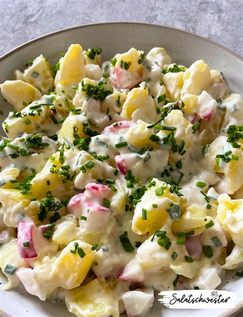 Fr Hlings Kartoffelsalat Mit Veganem Dressing Salatschwester