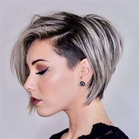 Cabelos Curtos C Mechas - Cabelos curtos com mechas: 60 ideias para quem quer iluminar o rosto ...
