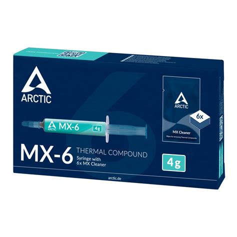 Arctic Mx Thermal Compound Gr With Pcs Mx Cleaner English