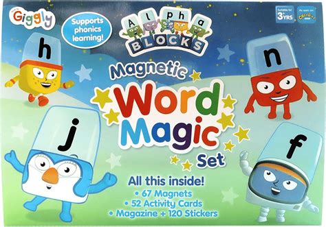 Alphablocks Magnetic Word Magic Set : Amazon.co.uk: Toys & Games