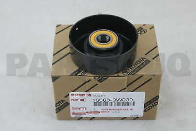 166030W030 Genuine Toyota PULLEY SUB ASSY IDLER NO 1 16603 0W030 EBay