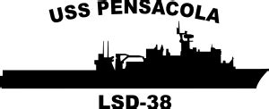 Dock Landing Ship LSD (Black) Decal - Military Graphics