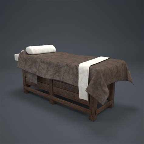 Massage Spa Table Bed 3d Model 6 Max Free3d