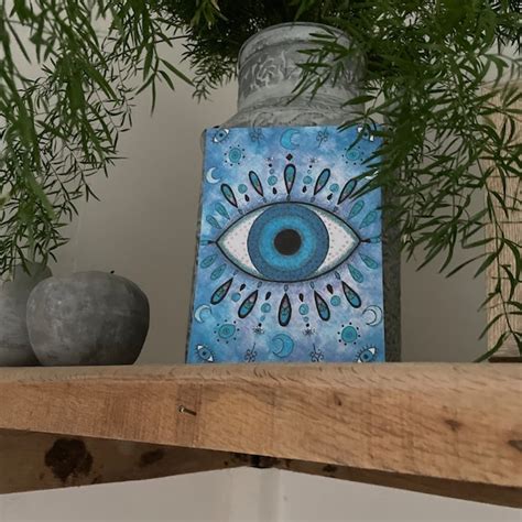 Evil Eye Art Print - Etsy