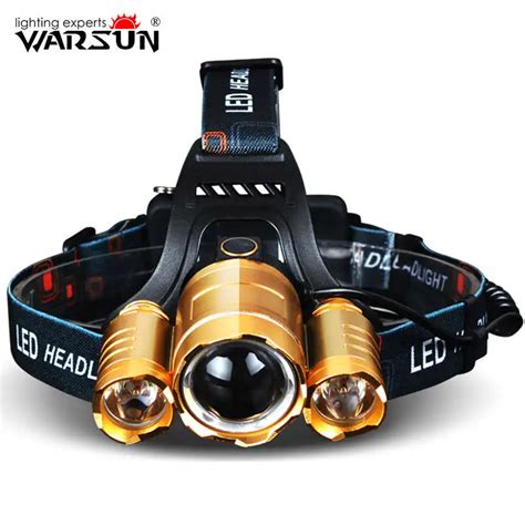 WARSUN XML T6 1600Lm Headlamp 4 Modes Lanterna Led Lampe Frontale Head