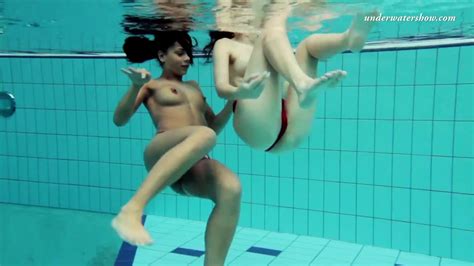 Nina Markova And Zlata Oduvanchik Swimming Naked In The Pool Free Porn Videos Youporn