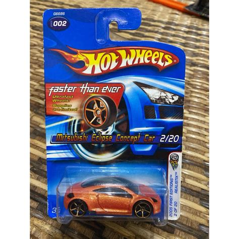 Hot Wheels FTE Mitsubishi Eclipse Concept Car Shopee Malaysia