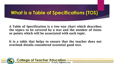 Solution Table Of Specification Studypool