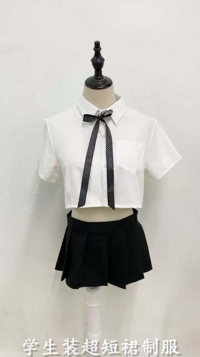 Spot Parcel Post Ruoruo Sexy Lingerie Sexy Small Chest Innocent Student Uniform Ultra Short