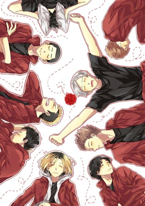 Nekoma High Haikyuu Characters Lev Haiba 灰羽 リエーフ 6