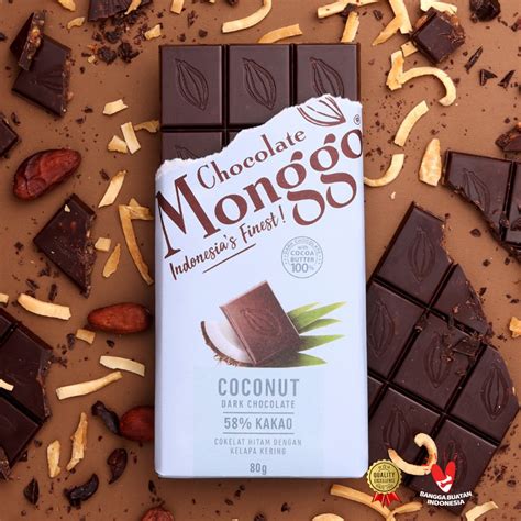 Jual Chocolate Monggo Cokelat Murni 24 Healthy Flavours Premium