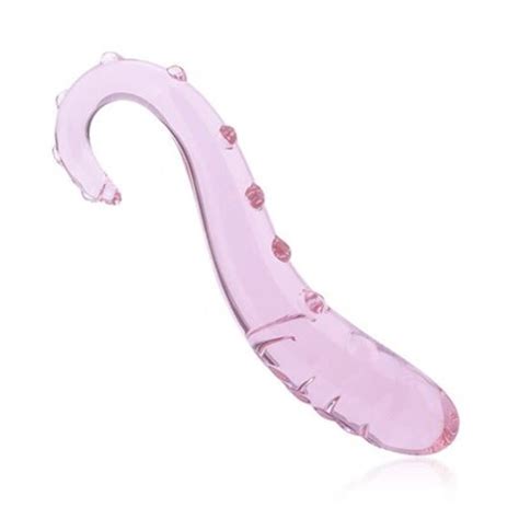 Glass Toy Dildo Curved Ribbed Pyrex By CarnalSexToys On Etsy