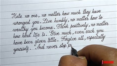 Best Calligraphy Handwriting With Ball Point Pen Beautifully Written