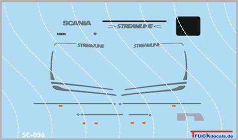 Scania New Streamline Decor Truckdecals