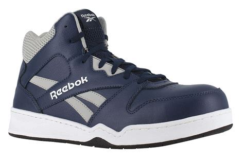 REEBOK Athletic High-Top, 11, M, Men's, Navy, Composite Toe Type ...