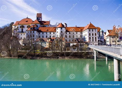 Fussen castle stock image. Image of mansion, monument - 36573443