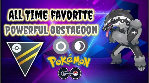 Obstagoon In Pokemon Go Ultra League Drapion In Pokemon Go Ultra