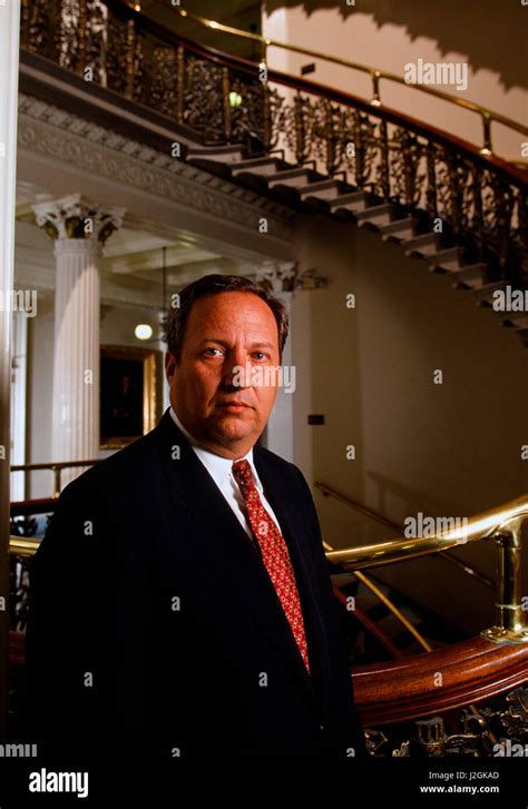 Lawrence Summers, Secretary of the Treasury photographed near his ...