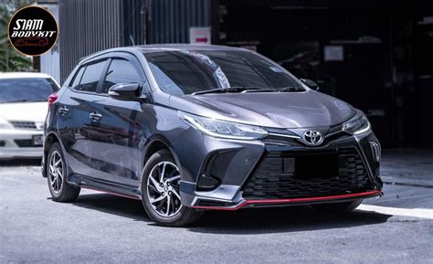 Space V2 Bodykit for Toyota Yaris Hatchback 2020 2021 COLOR TRGTW星博