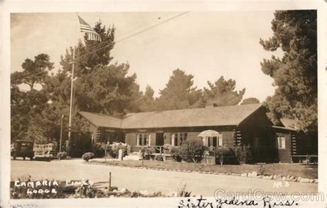 Cambria Pines Lodge California Postcard