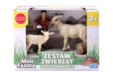 Artyk Mini Farma Zestaw Farma Figurka Gospodyni I Kozy 143533