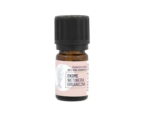 Ekome Organiczny Olejek Eteryczny Wetiweria 5 Ml Ekome